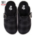 Snuggs Clogs Black x Grey Checkered